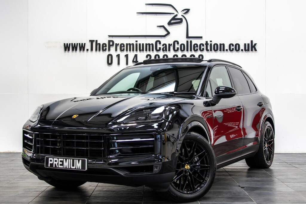 Porsche Cayenne V6 E-hybrid Black