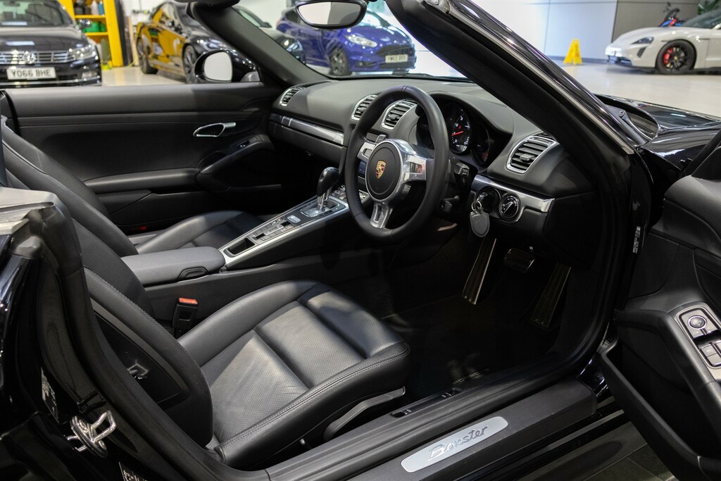 Porsche Boxster Convertible 2.7 981 201414 White #8