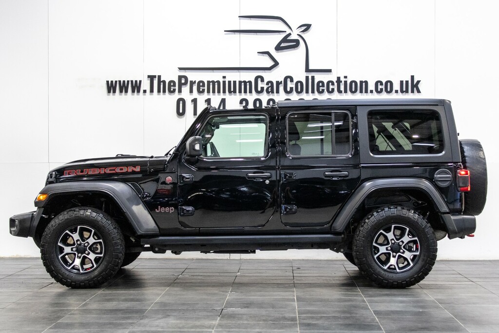 Jeep Wrangler Rubicon Unlimited Black #6