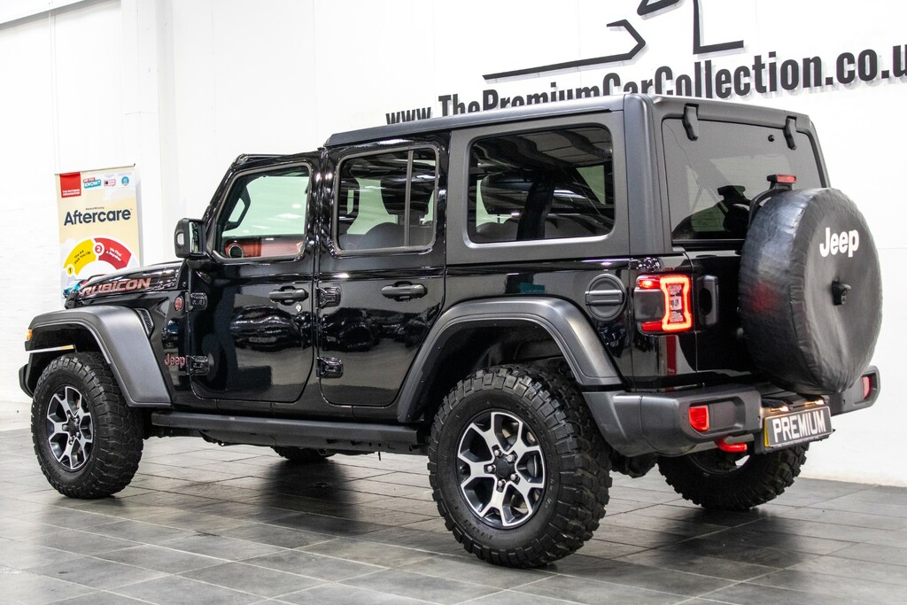 Jeep Wrangler Overland Unlimited Blue #7