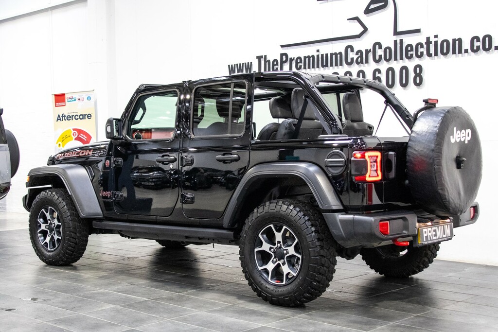 Jeep Wrangler Overland Unlimited Blue #10