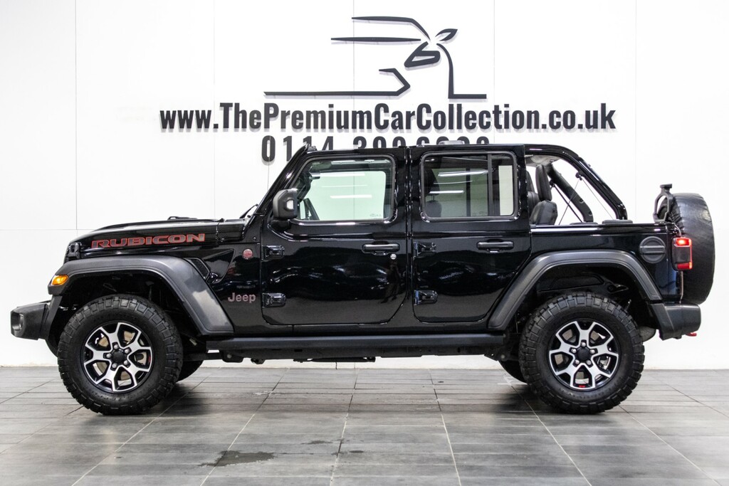 Jeep Wrangler Rubicon Unlimited Black #5