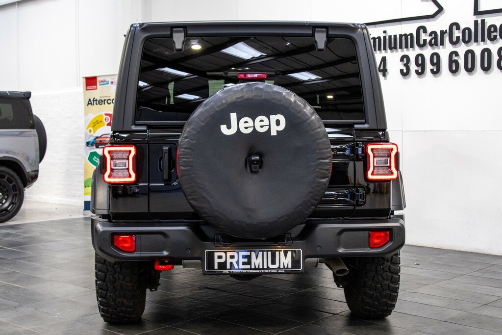 Jeep Wrangler Overland Unlimited Blue #12