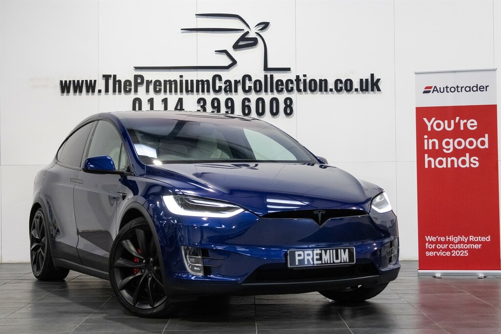 Tesla Model X Performance Ludicrous Awd Blue #2