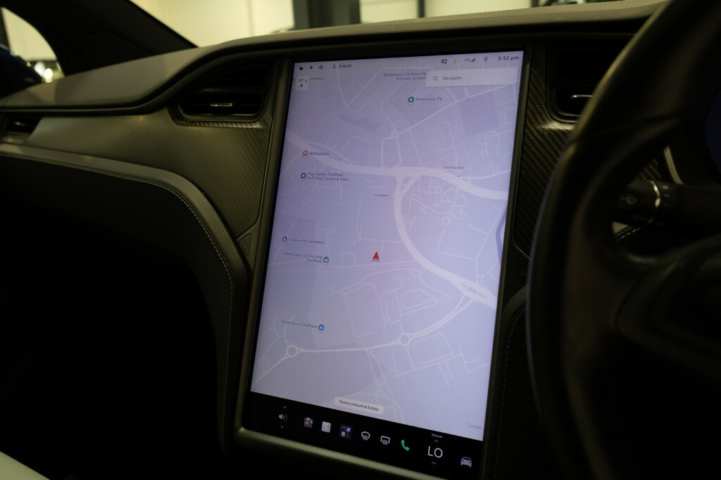 Tesla Model X Performance Ludicrous Awd Blue #6