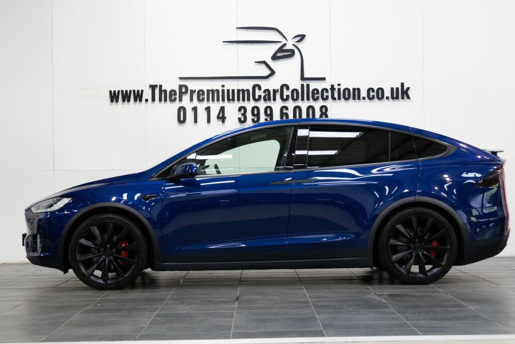 Tesla Model X Performance Ludicrous Awd Blue #3