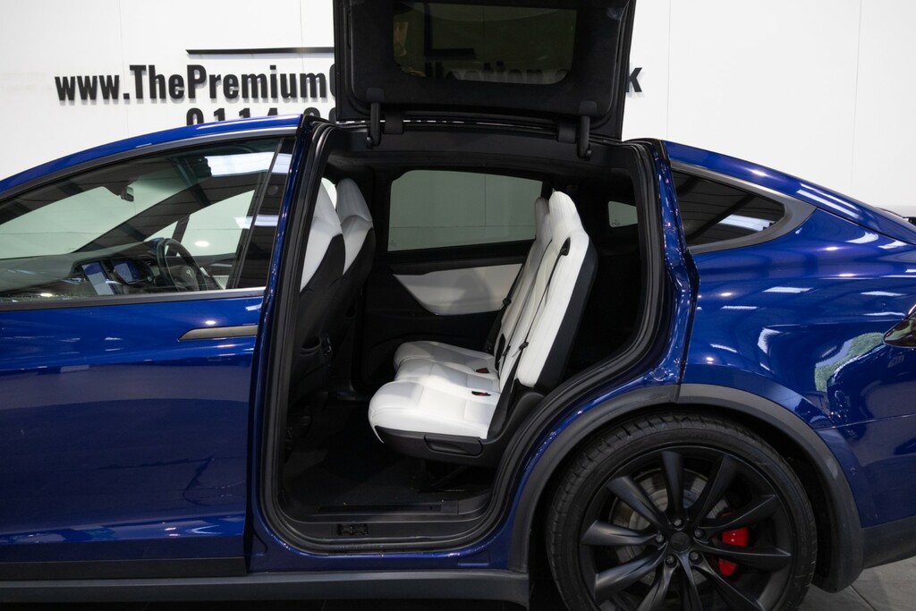 Tesla Model X Performance Ludicrous Awd Blue #5