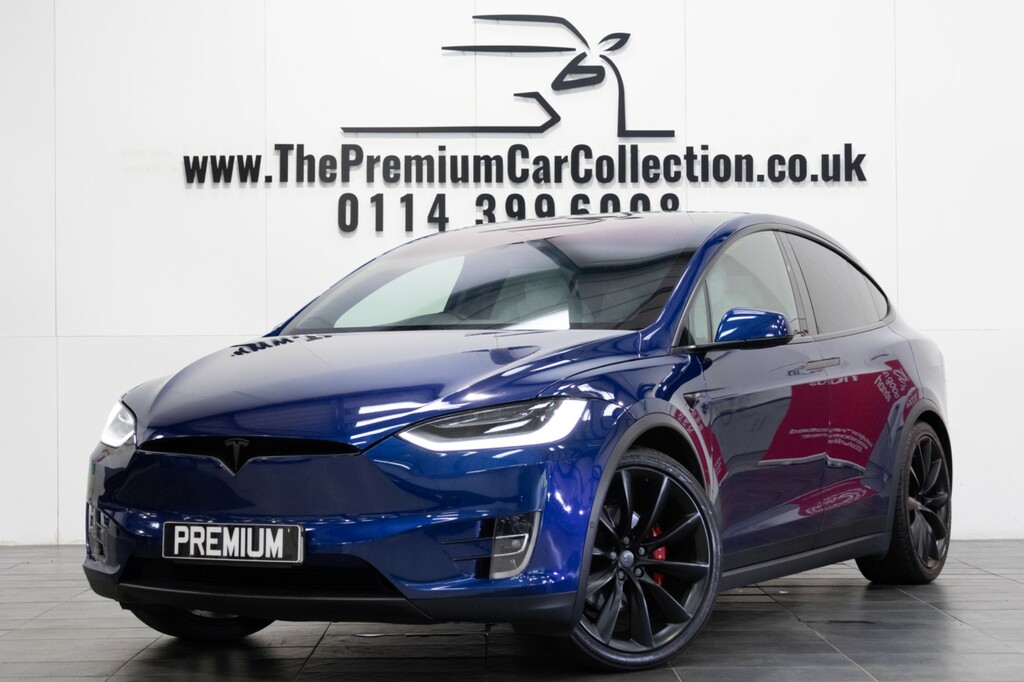 Tesla Model X Performance Ludicrous Awd Blue