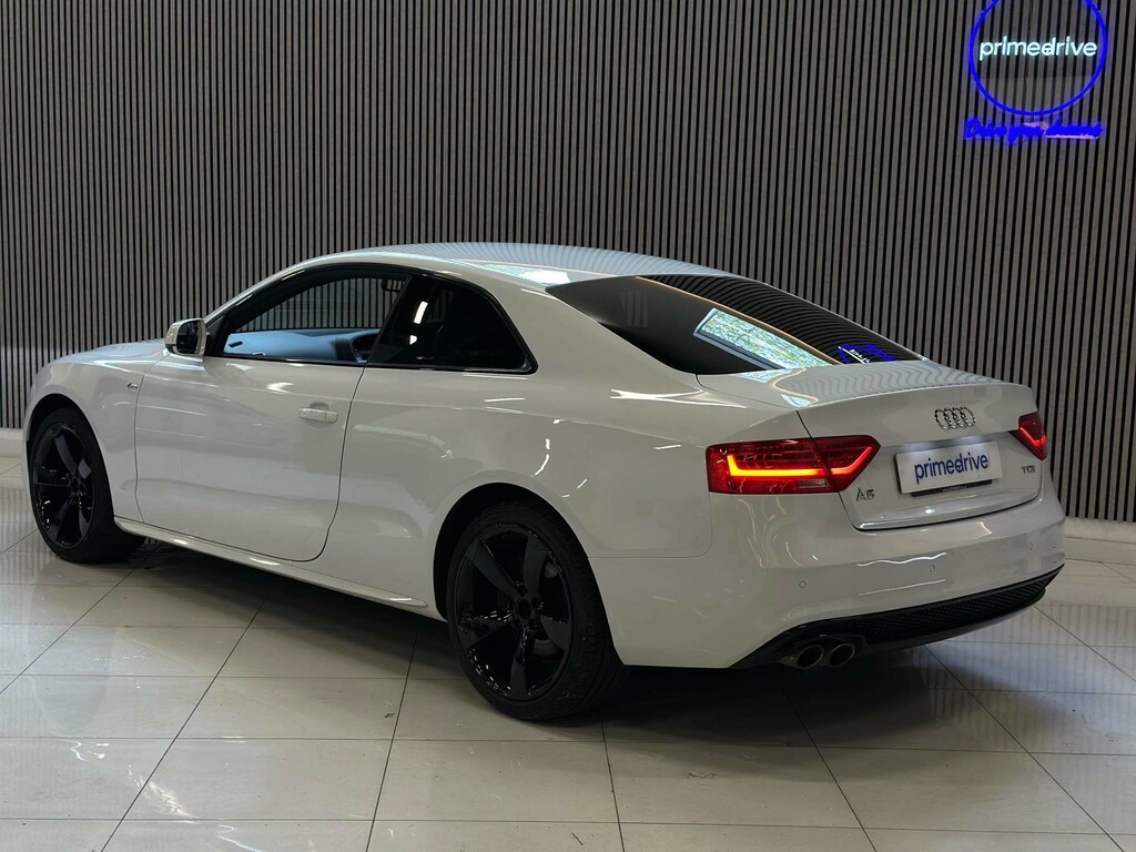 Audi A5 2.0 Tdi S Line Black Edition White #23