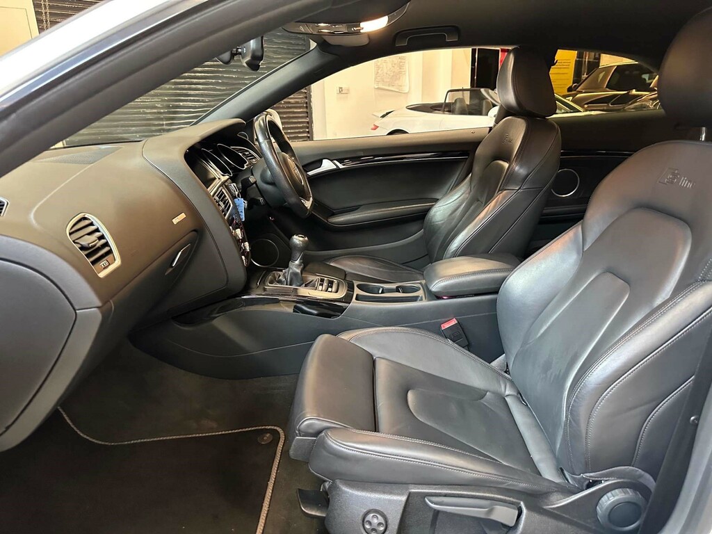 Audi A5 2.0 Tdi S Line Black Edition White #18