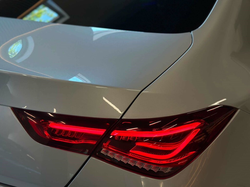 Mercedes-Benz CLA Class Cla 180 Amg Line Coupe White #32