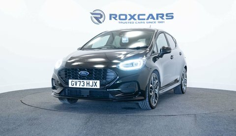 Ford Fiesta Hatchback GV73HJX Black #3