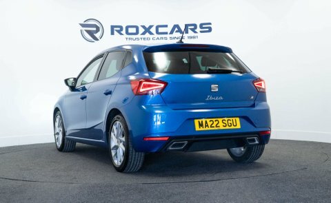 Seat Ibiza Hatchback MA22SGU Blue #5