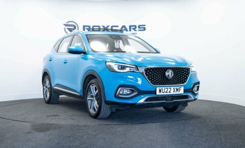 MG HS Suv Blue