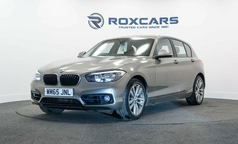 BMW 1 Series Hatchback WM65JNL Silver #3