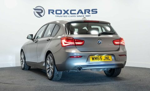 BMW 1 Series Hatchback WM65JNL Silver #5