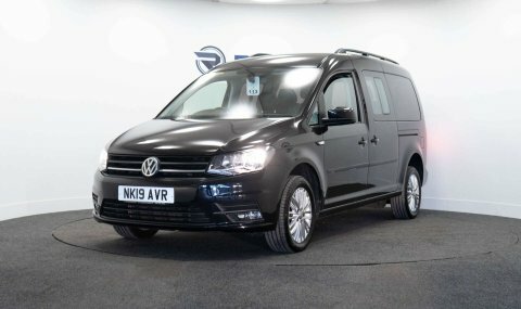 Volkswagen Caddy Maxi Mpv NK19AVR Black #3