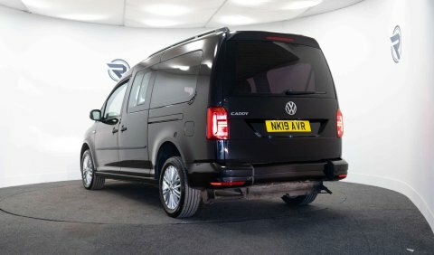 Volkswagen Caddy Maxi Mpv NK19AVR Black #5