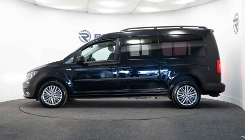 Volkswagen Caddy Maxi Mpv NK19AVR Black #4