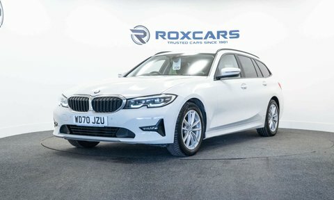 BMW 3 Series Estate WD70JZU White #3