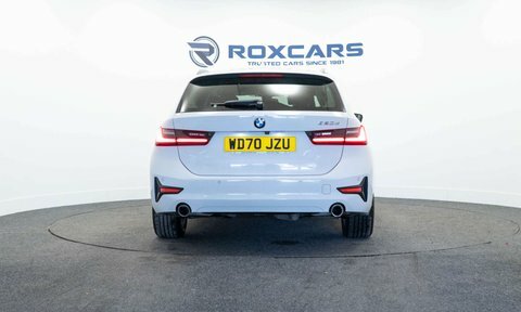 BMW 3 Series Estate WD70JZU White #6