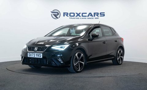 Seat Ibiza Hatchback DX73YKS Black #3