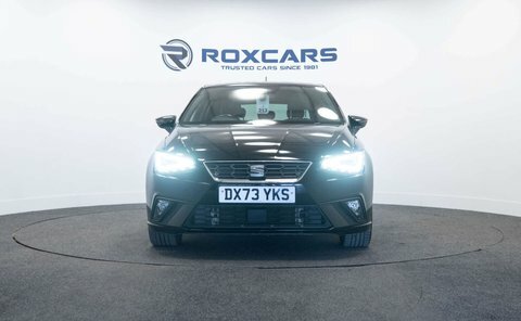 Seat Ibiza Hatchback DX73YKS Black #2