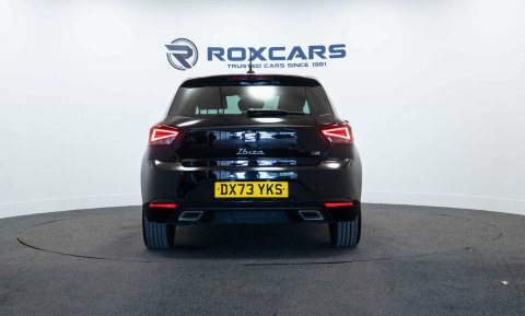 Seat Ibiza Hatchback DX73YKS Black #6