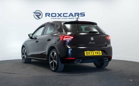 Seat Ibiza Hatchback DX73YKS Black #5