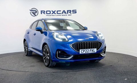 Ford Puma Suv Blue