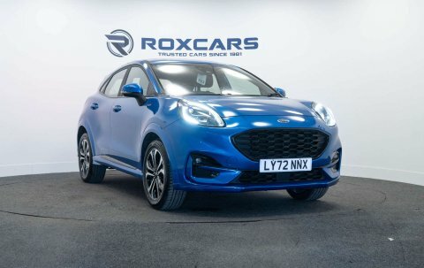 Ford Puma Suv Blue