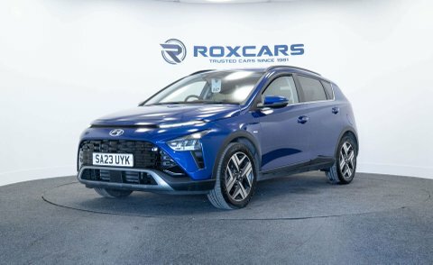 Hyundai Bayon Suv SA23UYK Blue #3