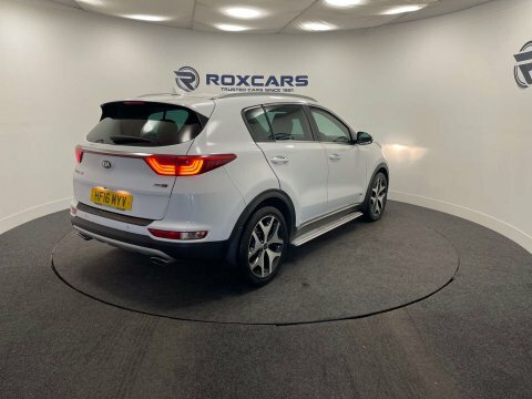 Kia Sportage Crdi Gt-line White #4