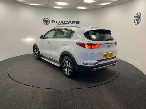 Kia Sportage Crdi Gt-line White #6
