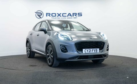 Ford Puma Suv Silver