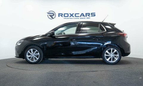 Vauxhall Corsa Hatchback GY21VZG Black #4