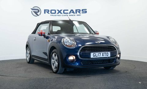 Mini Convertible Convertible Blue