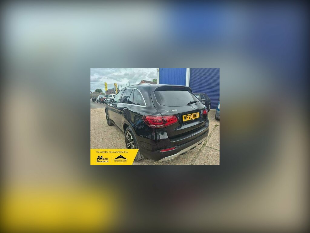 Mercedes-Benz C Class 2.0 Glc300 Mhev Sport Suv G-tronic 4Ma Black