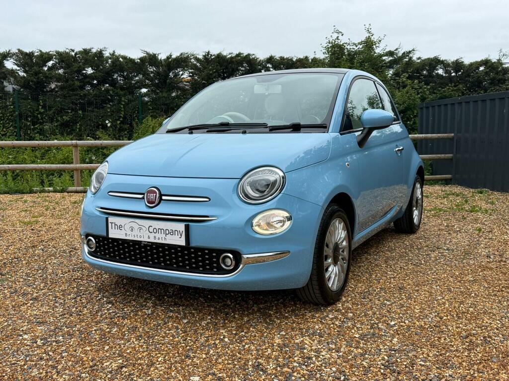 Fiat 500 Hatchback 1.2 Lounge Euro 6 Ss 201717 LT17MHK Blue #4