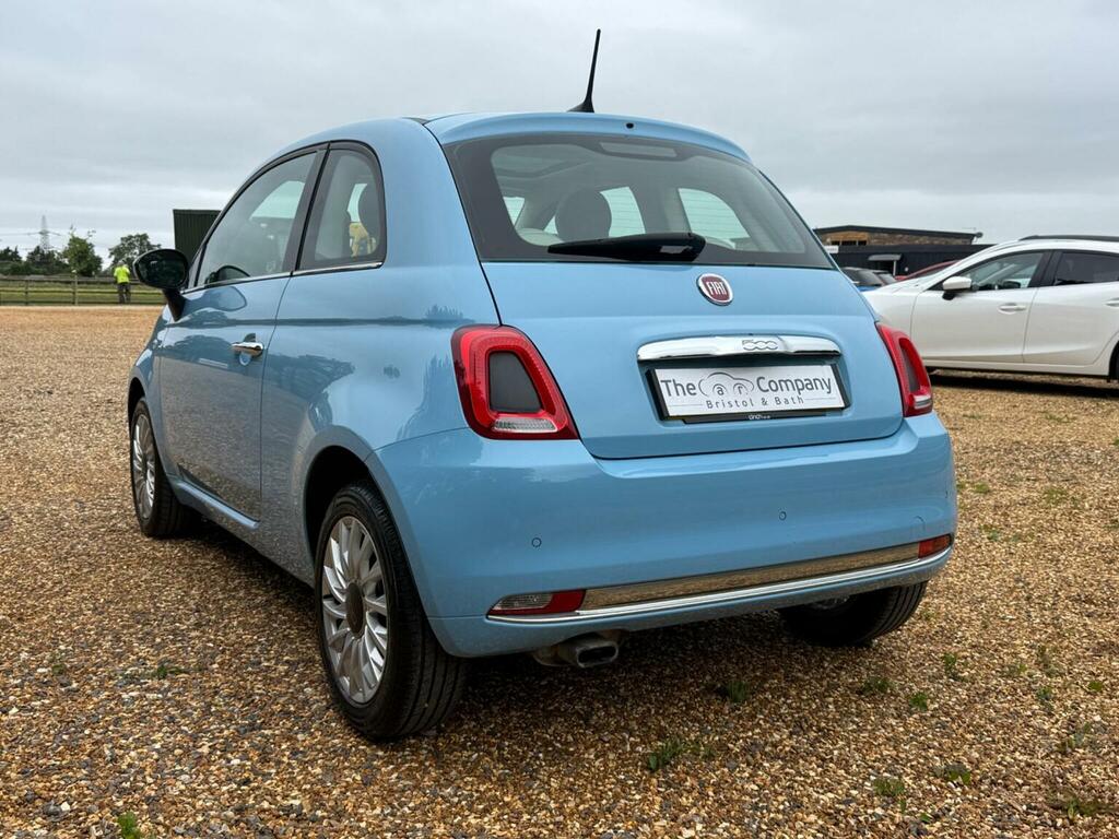 Fiat 500 Hatchback 1.2 Lounge Euro 6 Ss 201717 LT17MHK Blue #5