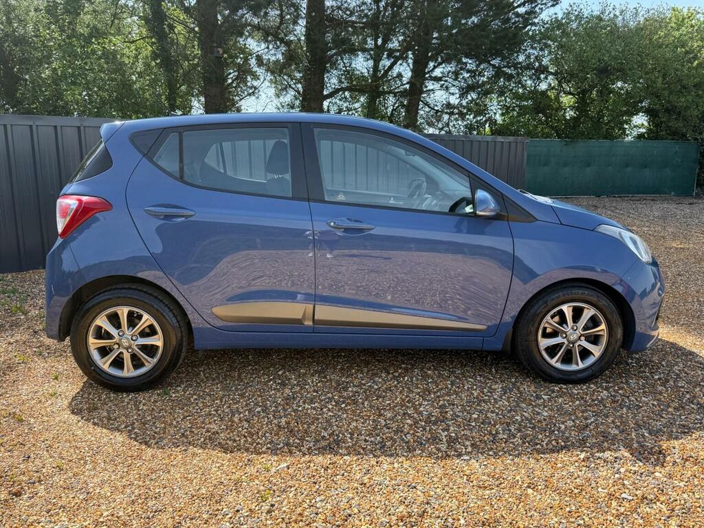 Hyundai I10 Hatchback 1.2 Premium Euro 5 201516 HF16UVS Blue #3