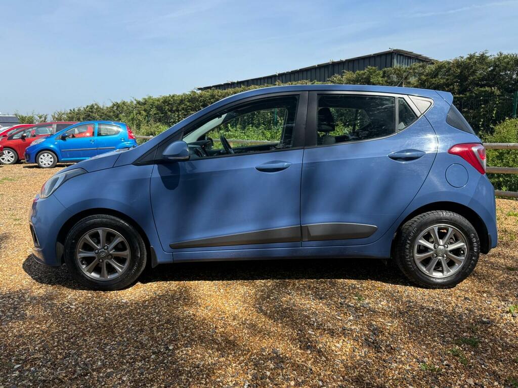 Hyundai I10 Hatchback 1.2 Premium Euro 5 201516 HF16UVS Blue #6