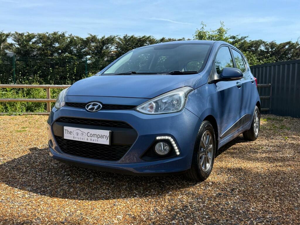 Hyundai I10 Hatchback 1.2 Premium Euro 5 201516 HF16UVS Blue #5