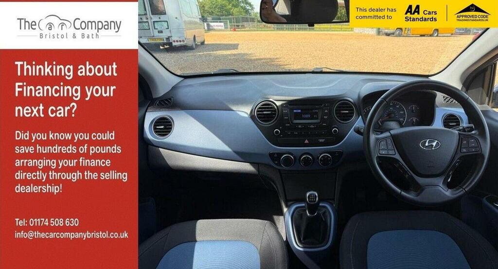 Hyundai I10 Hatchback 1.2 Premium Euro 5 201516 HF16UVS Blue #2
