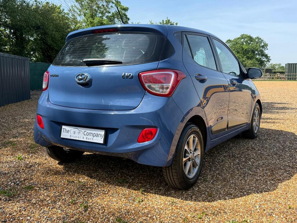 Hyundai I10 Hatchback 1.2 Premium Euro 5 201516 HF16UVS Blue #4