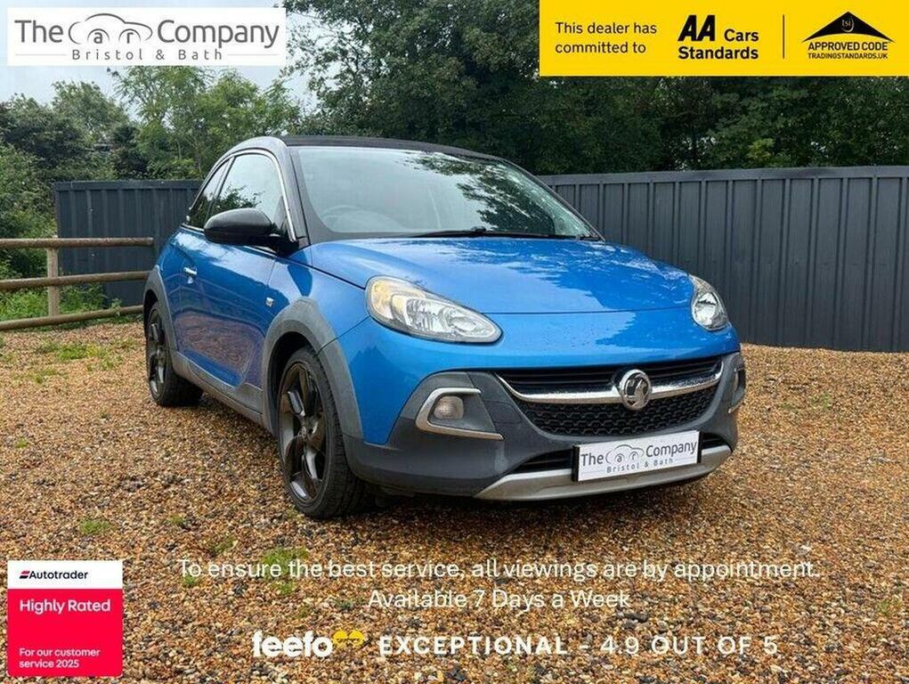 Vauxhall Adam Hatchback 1.2 16V Rocks Air Euro 5 201565 Blue