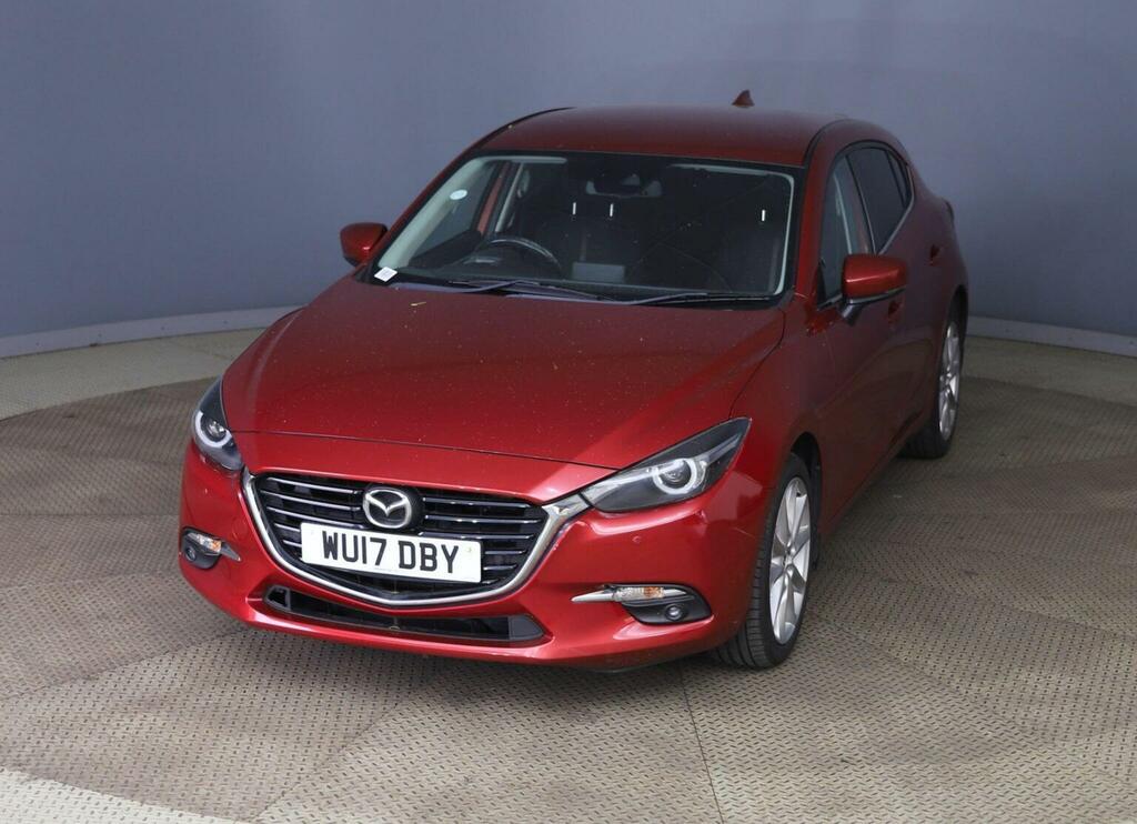 Mazda 3 Hatchback 2.0 Skyactiv-g Sport Nav Euro 6 Ss WU17DBY Red #3