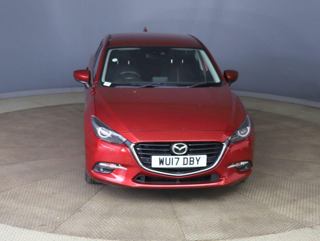 Mazda 3 Hatchback 2.0 Skyactiv-g Sport Nav Euro 6 Ss WU17DBY Red #5