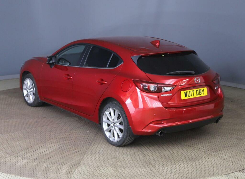 Mazda 3 Hatchback 2.0 Skyactiv-g Sport Nav Euro 6 Ss WU17DBY Red #4