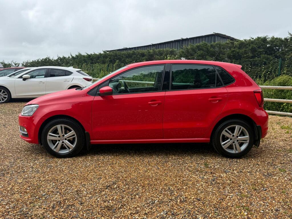 Volkswagen Polo Hatchback 1.2 Tsi Bluemotion Tech Match Euro 6 S Red #6